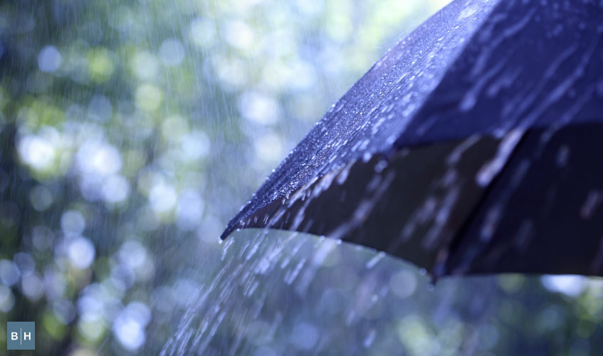 Feel the rain on your face